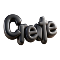 mesmerizing dynamic impressionist The word CREATE in a thin, black, sans-serif font. Minimal, crisp edges with Scalable Design. ultra HD png