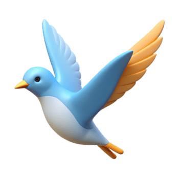 opmerkelijk elegant minimaal lijn kunst van een vogel in vlucht. schoon lijnen, vlak kleur met schaalbaar ontwerp. handgemaakt png