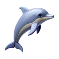 splendid distinctive Silhouette of a leaping dolphin. Single-weight stroke, flat color, clean lines with Scalable Design. png