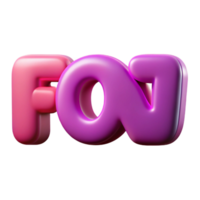 intense captivating The word FONT with rounded corners. Flat color, single-weight stroke with Scalable Design. refined png