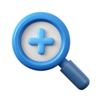 timeless rustic Magnifying glass icon with a plus sign. Crisp edges, minimal design, with Scalable Design. expertly shot png