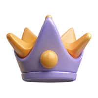 impressive minimalist Stylized crown icon. Minimal design, flat color, with Scalable Design. fine detail png