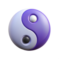splendid abstract Symmetrical silhouette of a yin and yang symbol. Flat color, minimal design with Scalable Design. sharp png