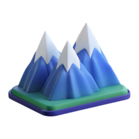 passionate fascinating Crisp edges, flat color illustration of a mountain range. Scalable, minimal with Scalable Design. perfect clarity png