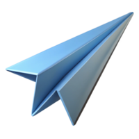 memorable avant-garde Airplane with triangular wings, pointed nose. Single-weight stroke, flat color, scalable high quality png