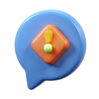 serene standout Speech bubble badge with an exclamation mark. Crisp edges, single-weight stroke, with Scalable Design. png