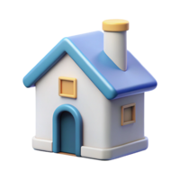 radiant celebrated Minimalist house icon with a chimney. Clean lines, flat color, with Scalable Design. png