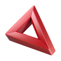 sumptuous romantic classic Geometric symbol of triangle. Equilateral triangle with sharp angles. Crisp edges, with Scalable Design. top-tier png