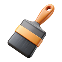 striking rare Clean lines forming a paintbrush with a flat black bristle with Scalable Design. png