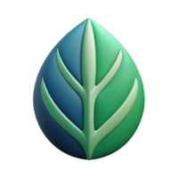 mysterious mesmerizing Minimal logo featuring a stylized leaf. Clean lines, flat color with Scalable Design. impeccable png