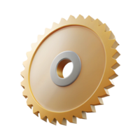 standout elegant Flat color technical drawing of a saw blade. Minimal design, clean lines with Scalable Design. high quality png