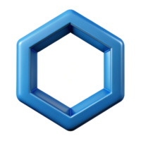 serene whimsical rustic Geometric outline of a hexagon. Clean lines, with Scalable Design. impeccable png