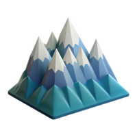 joyful exquisite Scalable geometric mountain range. Flat color, crisp edges, clean lines with Scalable Design. crisp png