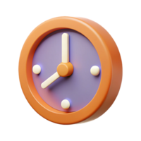 stunning sought-after Minimal design of a stylized clock. Scalable, flat color, crisp edges with Scalable Design. png
