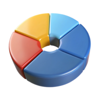 majestic notable Circular pie chart divided into four equal sections. Crisp edges, solid colors, symmetrical design with Scalable Design. png