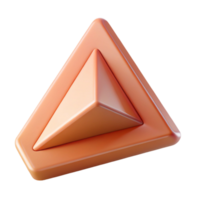 majestic elegant Symmetrical triangle composition, flat color, crisp edges with Scalable Design. top-tier png