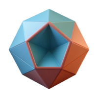 hypnotic ethereal victorian Geometric pentagon with single-weight stroke and flat color with Scalable Design. masterfully captured png