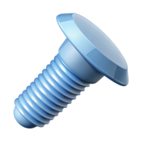 passionate captivating Flat color technical drawing of a screw. Minimal design, clean lines with Scalable Design. perfect clarity png