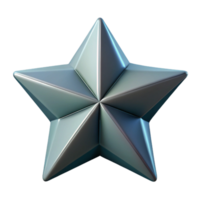 Notable nórdico geométrico estrella forma con crujiente bordes plano color, limpiar líneas con escalable diseño. original png
