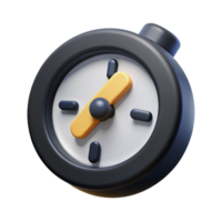 fascinating distinguished Single-weight stroke clock icon with flat black fill. Minimal design with Scalable Design. png