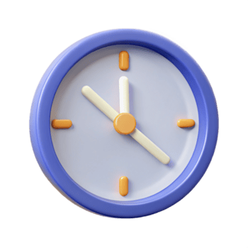 obefläckad lekfull bohemisk rena rader monoline klocka. minimal design, platt Färg, med skalbar design. ultra hd png