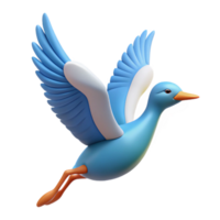 timeless modern Single-weight stroke bird in flight. Crisp edges, flat color, minimal with Scalable Design. crisp png