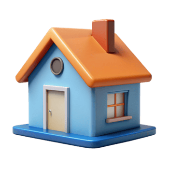 impressionante alegre vanguarda casa. fresco arestas, peso único AVC, com escalável Projeto. luxo png