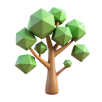 remarkable renaissance Stylized tree with geometric shapes. Minimal, with Scalable Design. artisan png