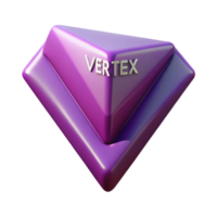 striking exemplary Angular VERTEX with sharp points. Single-weight stroke, with Scalable Design. png