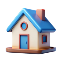 mysterious picturesque A house icon representing real estate. Symmetrical, flat color, with Scalable Design. elite png