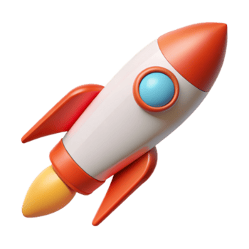 linda caprichoso gótico fresco arestas, plano cor representação do uma foguete enviar. escalável, mínimo com escalável Projeto. Alto resolução png