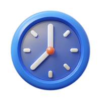 spectacular futuristic Clock icon. Circular face, hour and minute hands. Clean lines with Scalable Design. refined png
