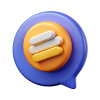 nostalgic serene Abstract symbol of communication. Speech bubble with clean lines. Flat color, with Scalable Design. fine detail png