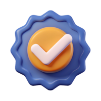 hypnotic energetic retro Checkmark badge within a circle. Clean lines, single-weight stroke, with Scalable Design. flawless png