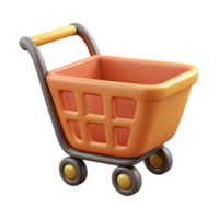 unparalleled victorian A crisp edges shopping cart icon. Minimal, single-weight stroke, flat color with Scalable Design. refined png
