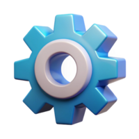 memorable artistic Symmetrical gear with geometric teeth. Flat color. FORMAT with Scalable Design. flawless png
