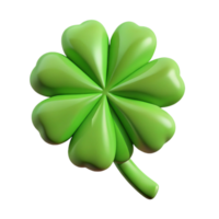 remarkable art deco Clean lines, symmetrical rendering of a four-leaf clover. Flat color, minimal design with Scalable Design. high resolution png
