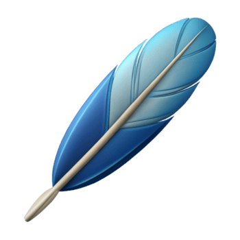 memorável artístico escalável peso único acidente vascular encefálico pena. mínimo projeto, plano cor. fresco arestas com escalável Projeto. precisão png