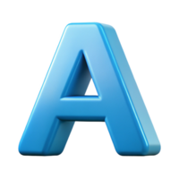 passionate wonderful Flat color, symmetrical A in light blue. Clean lines, with Scalable Design. artisan png