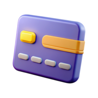 inspired modern Credit card icon. Geometric, single-weight stroke, flat color. Minimal design with Scalable Design. high quality png