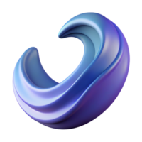 unforgettable traditional Scalable abstract wave. Single-weight stroke, clean lines, flat color with Scalable Design. artisan png