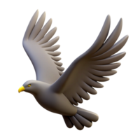 sumptuous rare Minimal silhouette of a soaring eagle. Single-weight stroke, with Scalable Design. png