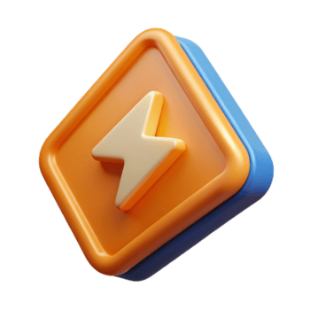 harmonisk skön triangel- bricka, stiliserade blixt- bult. rena rader, platt Färg, med skalbar design. exklusiv png