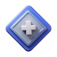 picturesque geometric Diamond-shaped badge, centered cross. Crisp edges, minimal, single-weight stroke with Scalable Design. 8K png
