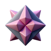 radiant industrial Symmetrical abstract shape with clean lines. Flat color, sharp edges. with Scalable Design. detailed png