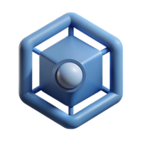 playful elegant Geometric monoline square with circle inside. Scalable, single-weight stroke, flat color with Scalable Design. studio quality png
