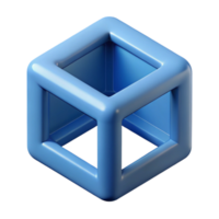 radiant unforgettable Geometric symbol of structure. Cube. Clean lines, scalable design, flat color with Scalable Design. png