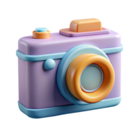 mysterious immaculate Minimal monoline camera. Single-weight stroke, clean lines, flat color with Scalable Design. 8K png