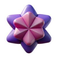 playful glorious Symmetrical abstract shape. Clean lines, flat color, with Scalable Design. original png