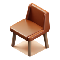 sumptuous vintage Minimal isometric table with single-weight stroke and brown color with Scalable Design. expertly shot png